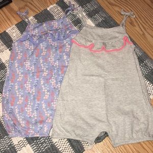 2 Baby Gap rompers